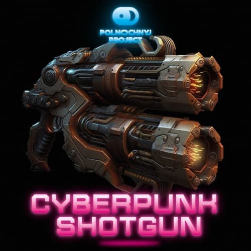 Cyberpunk Shotgun