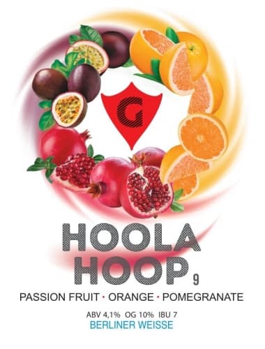 HOOLA HOOP 9 | orange• passion fruit • pomegranate