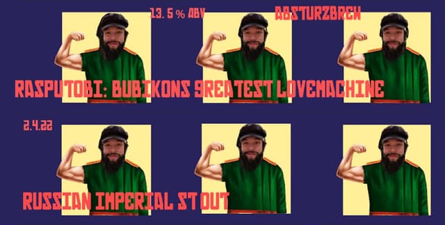 Rasputobi - Bubikon's Greatest Love Machine