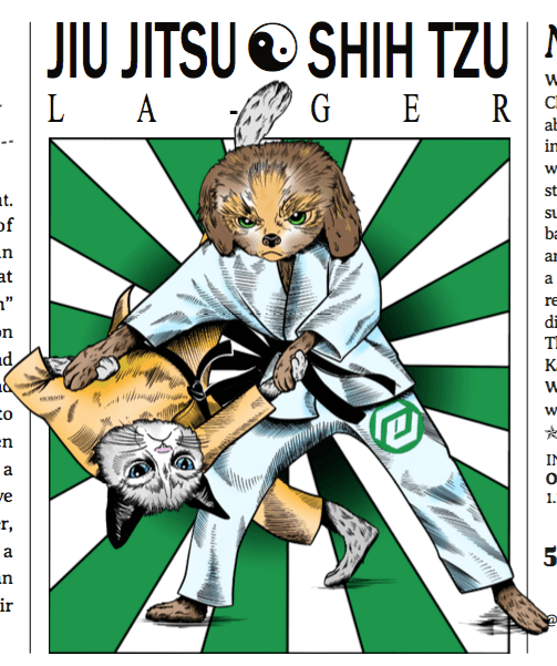 Jiu Jitsu Shih Tzu