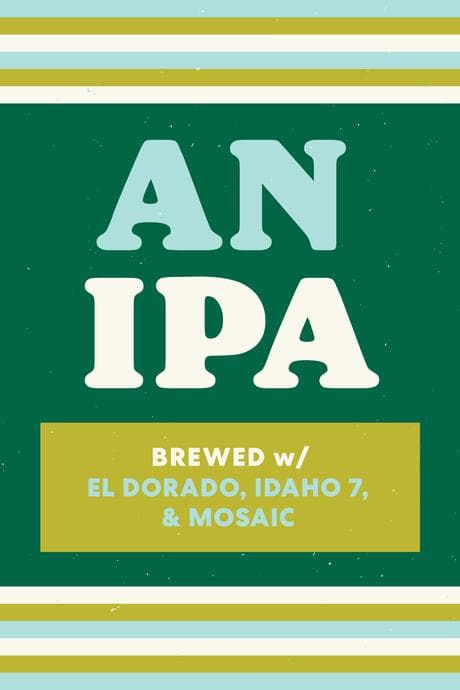 An IPA (El Dorado, Idaho 7 & Mosaic)