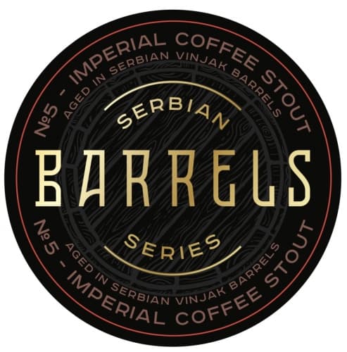 Serbian Barrels Series No.5 - Imperial Coffee Stout