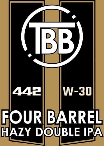 Four Barrel Hazy Double IPA