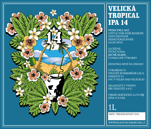 Velická Tropical IPA 14
