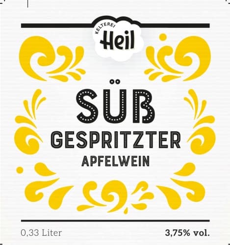 Süß-Gespritzter Apfelwein