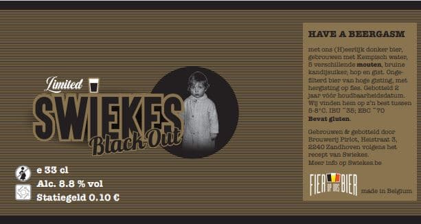 Swiekes Black Out