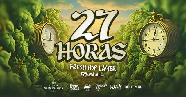 27 Horas Fresh Hop Lager