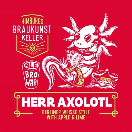 Herr Axolotl Apple & Lime