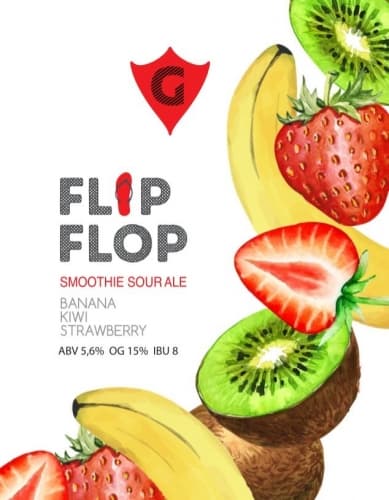 FLIP FLOP 7 | banana • kiwi • strawberry