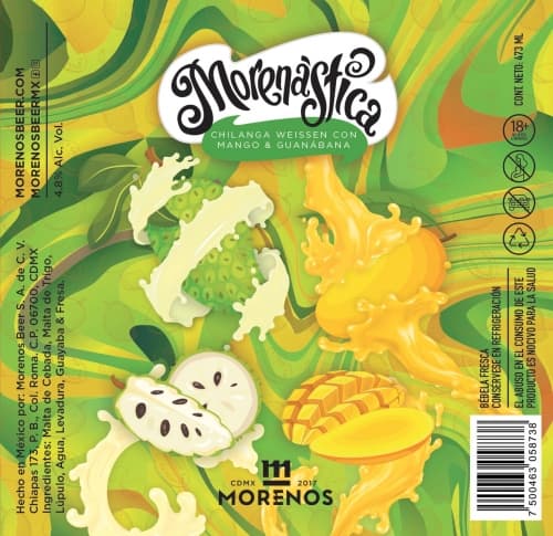 Morenástica Mango y Guanábana