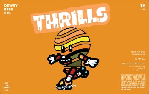 Thrills - Peach, Pineapple, Macadamia Nut