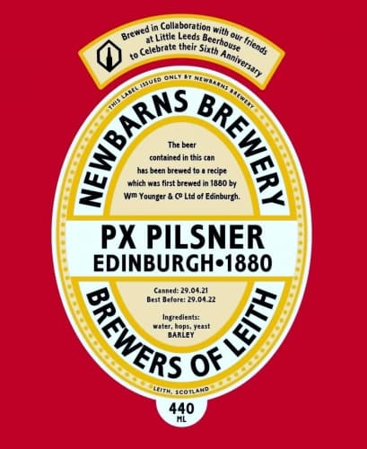 PX Pilsner - Edinburgh 1880