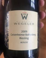 Geisenheimer Rothenberg Riesling Auslese