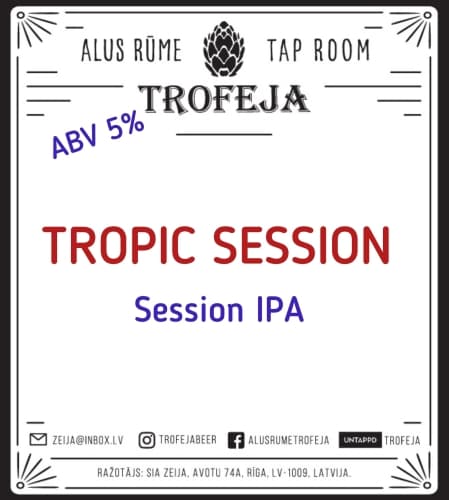 TROPIC SESSION