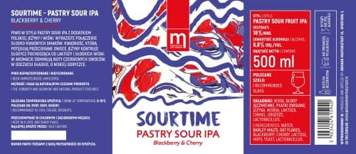 Sourtime Pastry Sour Blackberry & Cherry