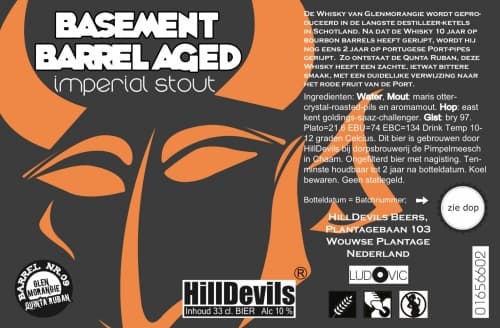 Basement Barrel Aged Barrel - Portwood Whisky