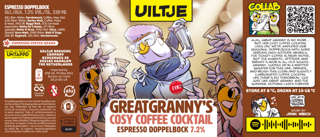 Greatgranny's Cosy Coffee Cocktail