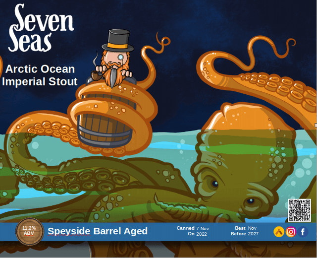 Seven Seas - Arctic. Speyside Barrel aged