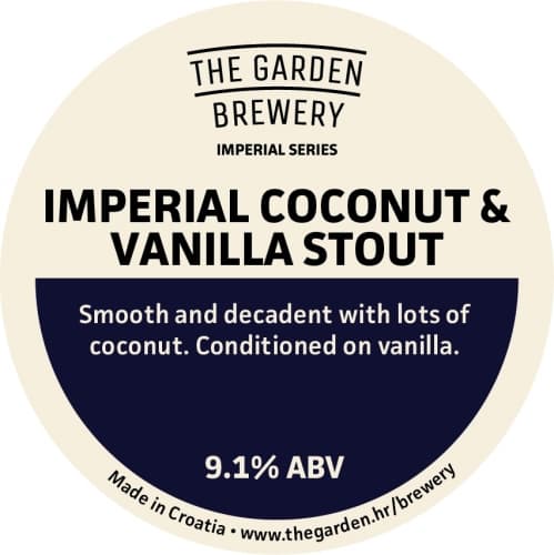 Imperial Coconut & Vanilla Stout
