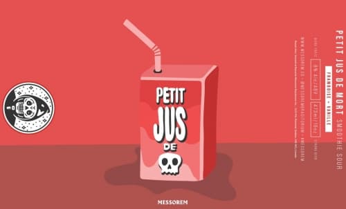 Petit Jus De Mort : Framboise + Vanille