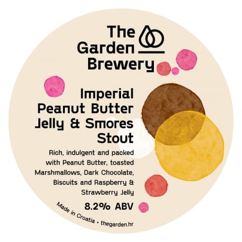 Imperial Peanut Butter Jelly & Smores Stout