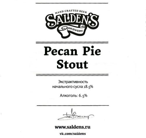 Pecan Pie Stout