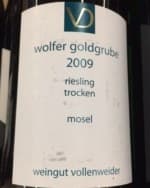 Wolfer Goldgrube Riesling Trocken
