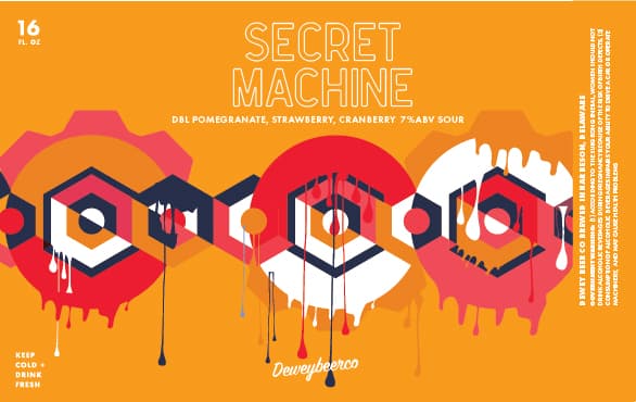 Secret Machine - Double Pomegranate Strawberry Cranberry