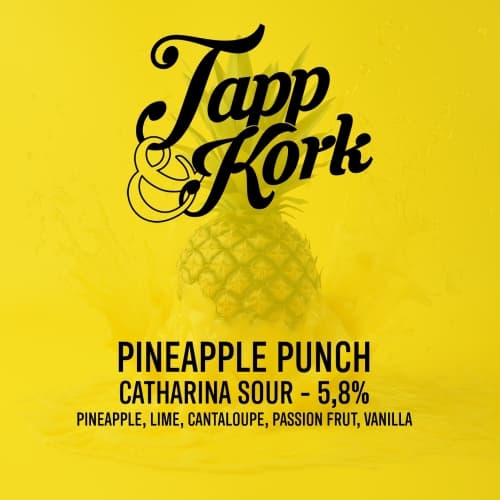 Pineapple Punch - Pineapple, Lime, Cantaloupe, Passion Fruit, Coconut, Vanilla Sour Ale