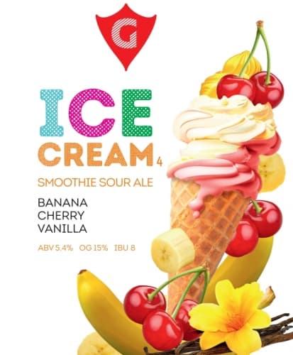 ICE CREAM 4 | banana • cherry • vanilla