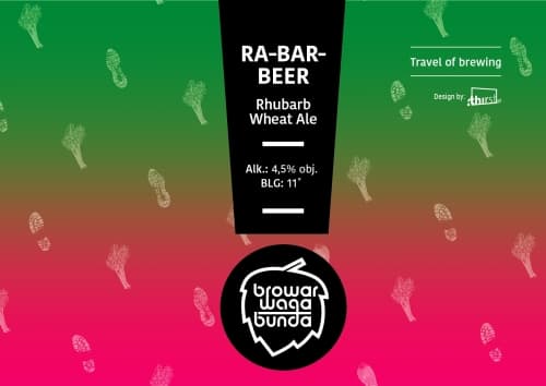 Ra-bar-beer – Rhubarb Polish Wheat