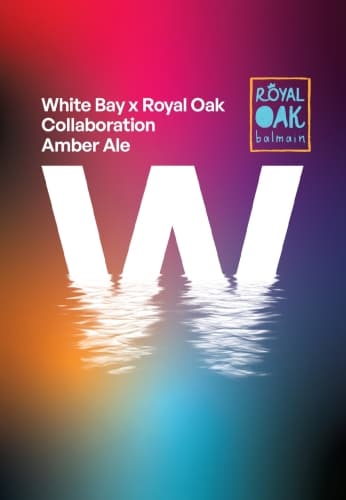 White Bay X Royal Oak Collaboration Amber Ale