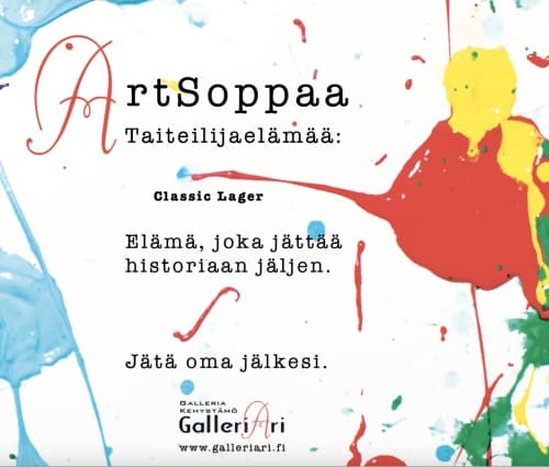 Artsoppaa Taiteilijaelämää