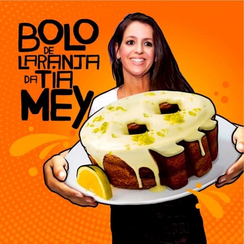 Bolo De Laranja Da Tia Mey