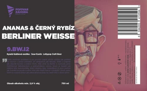 Berliner Weisse Ananas & Černý rybíz /// 9.BW.I2