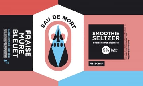 Eau De Mort : Fraise, Mûre, Bleuet