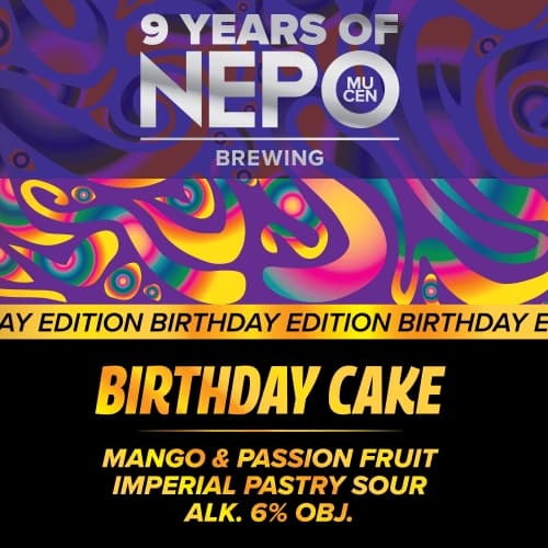 Birthday Cake - 9 Years of NEPO
