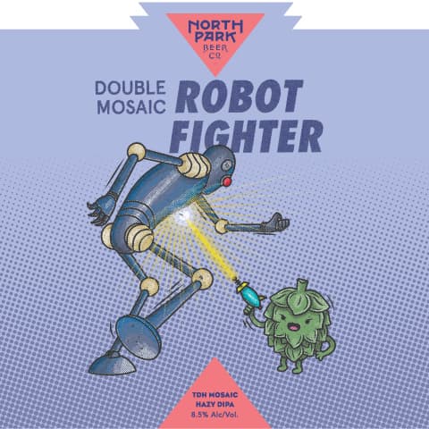 Double Mosaic Robot Fighter