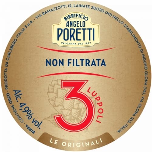 3 Luppoli Non Filtrata