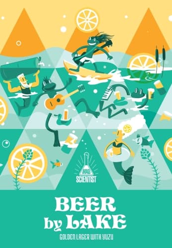 Beer By Lake