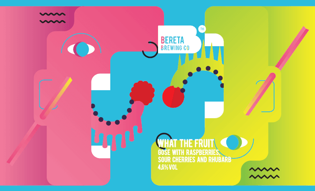 What the Fruit!? - Gose with Raspberries, Sour Cherries and Rhubarb