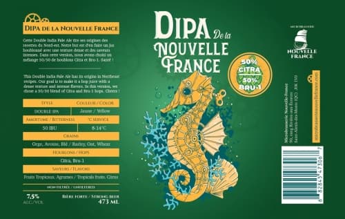 DIPA de la Nouvelle France (Citra et Bru-1)