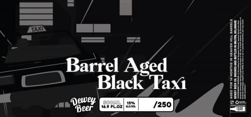 Barrel Aged Black Taxi Stout