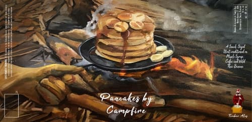 Pancakes by Campfire