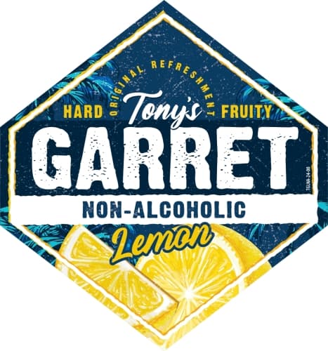Tony’s Garret Hard Lemon Non-Alcoholic