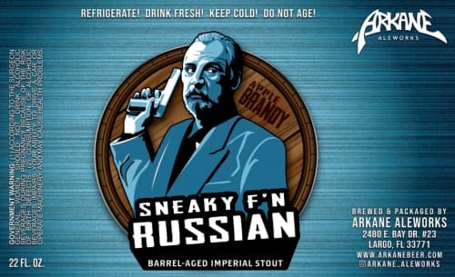Sneaky F'N Russian-Apple Brandy
