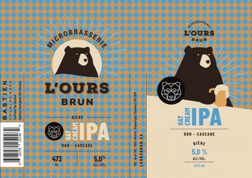 Oat Cream IPA - Houblons Bastien - DDH Cascade