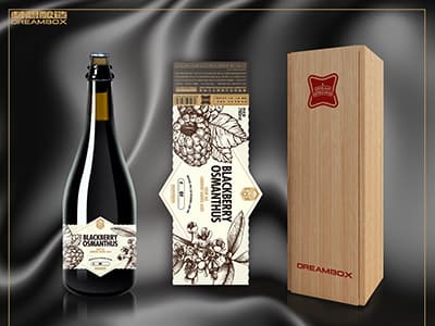 Blackberry Osmanthus Sour Ale - Cabernet Barrel Aged