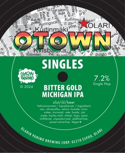 OTOWN Singles Bitter Gold