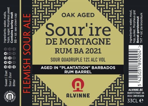 Sour'ire De Mortagne Rum BA 2021